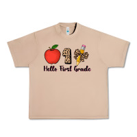 Burro hello first grade leopard 3200x2400 Urban Heavy Tee - AdoDesignShop