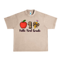 French Oak hello first grade leopard 3200x2400 Urban Heavy Tee - AdoDesignShop