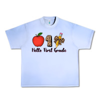 Grape Ice hello first grade leopard 3200x2400 Urban Heavy Tee - AdoDesignShop
