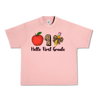 Salmon hello first grade leopard 3200x2400 Urban Heavy Tee - AdoDesignShop
