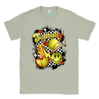 Matcha vintage softball Classic Tee - MaliasSmallBusiness