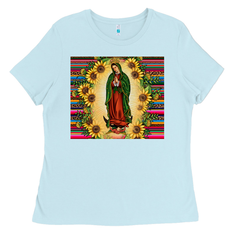 Our Lady Of Guadalupe Ladies Tee by JahusDesignShop | Teevron