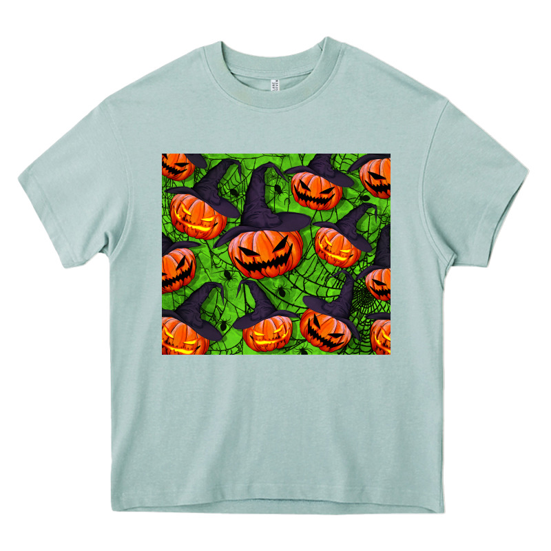 Halloween Pumpkin Tumbler Heavy Core Tee by BundleAndBundleShop | Teevron