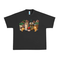 Pigment Black coffee coffee cups Urban Heavy Tee - NancyCooperArtShop