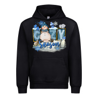 Black Cozy Season Urban Hoodie - FaDigitalArtStudio