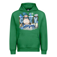Emerald Cozy Season Urban Hoodie - FaDigitalArtStudio