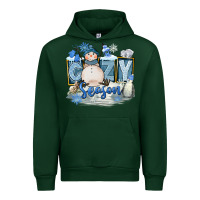 Forest Green Cozy Season Urban Hoodie - FaDigitalArtStudio