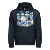Navy Cozy Season Urban Hoodie - FaDigitalArtStudio