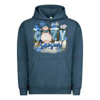Pigment Midnight Navy Cozy Season Urban Hoodie - FaDigitalArtStudio