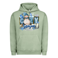 Pigment Oil Green Cozy Season Urban Hoodie - FaDigitalArtStudio