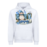 White Cozy Season Urban Hoodie - FaDigitalArtStudio