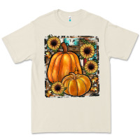 Sunflowers, Pumpkin, Cowhide, Serape Premium Tee | Teevron