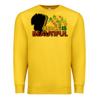 Lemon Black is beautiful Premium Sweatshirt - HowdyJamesFarm