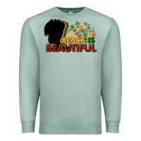 Seafoam Black is beautiful Premium Sweatshirt - HowdyJamesFarm