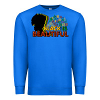 True Royal Black is beautiful Premium Sweatshirt - HowdyJamesFarm