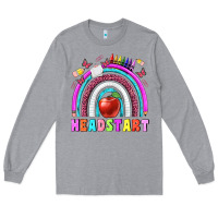 Heather Grey headstart Long Sleeve Tee - BundleAndBundleShop