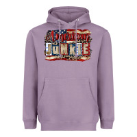 Lavender American junkie 4th of july Heavyweight Hoodie - CowGirlArtShop