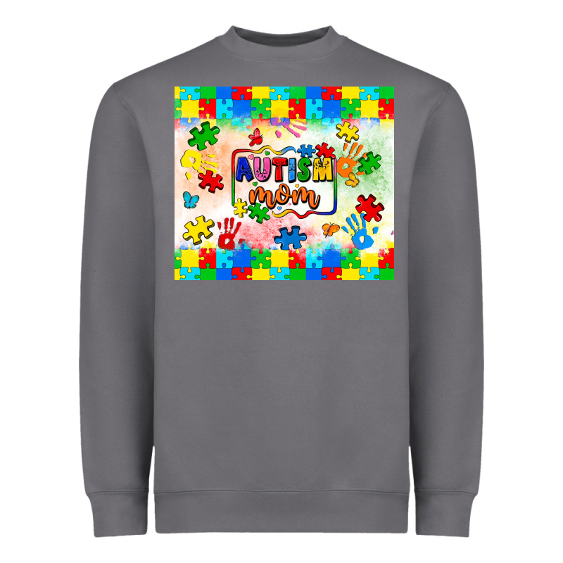 Autism Mom Heavyweight Sweatshirt by LillyAllenDesigns | Teevron