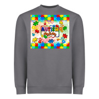 Storm autism mom Heavyweight Sweatshirt - LillyAllenDesigns