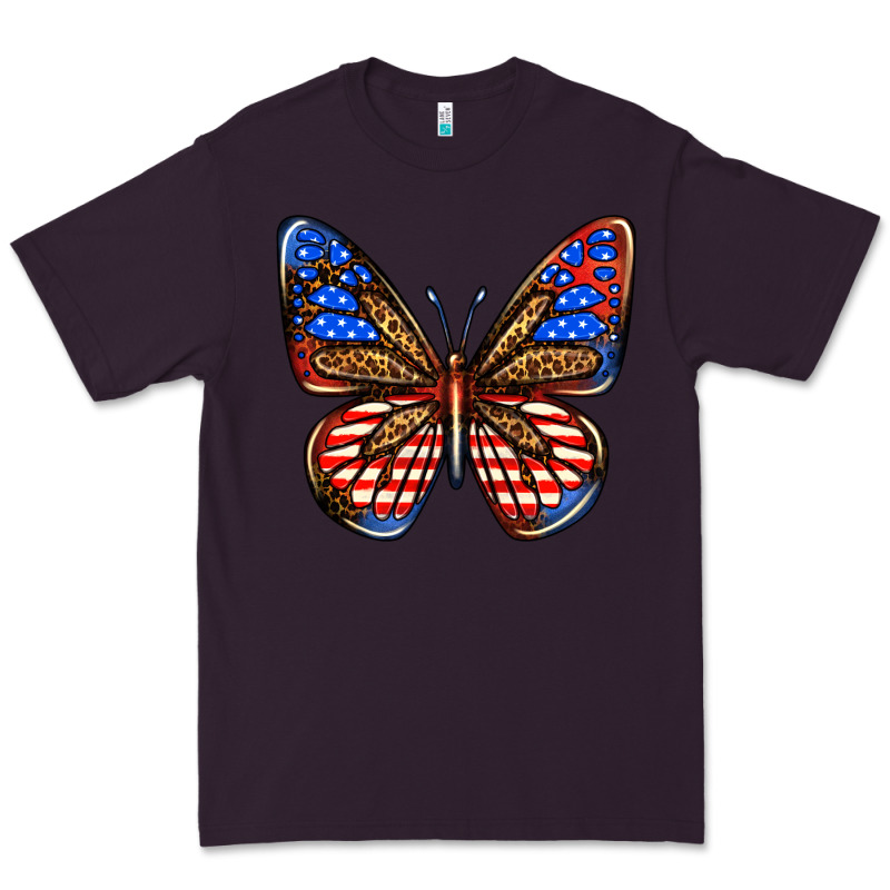 4th Of July Butterfly Premium Tee by BundleAndBundleShop | Teevron