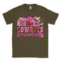 Army Green kisses cowboys martinis Classic Tee - NancyCooperArtShop