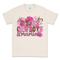 Natural kisses cowboys martinis Classic Tee - NancyCooperArtShop