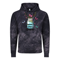 Cloud Black grandma preview costom name Vintage Hoodie - MaliasSmallBusiness