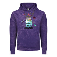 Cloud Purple grandma preview costom name Vintage Hoodie - MaliasSmallBusiness
