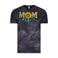 Cloud Black mom life Vintage Tee - NancyCooperArtShop