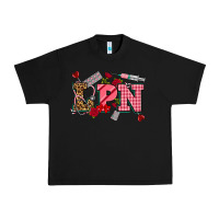 Black valentinesday lpn Urban Heavy Tee - NancyCooperArtShop