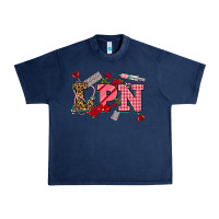 Navy valentinesday lpn Urban Heavy Tee - NancyCooperArtShop