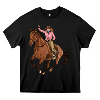 Black cowgirl Heavy Core Tee - Artiststas