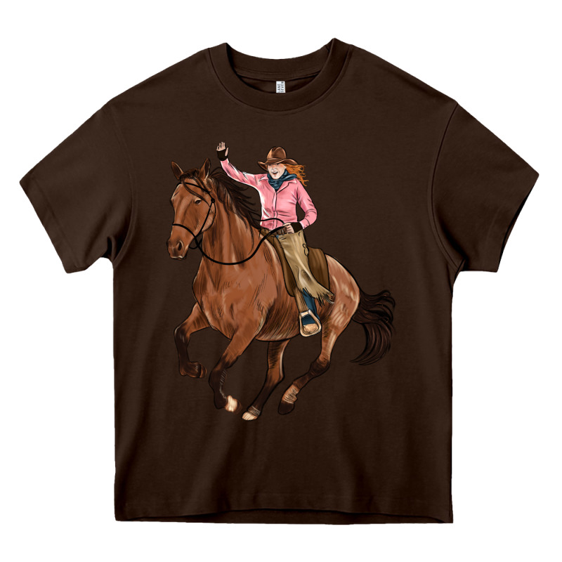 Cowgirl Heavy Core Tee by Artiststas | Teevron