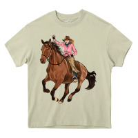 Mossy cowgirl Heavy Core Tee - Artiststas