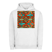 Pigment Lunar Rock native american aztec seamless pattern 2 Urban Hoodie - BundleAndBundleShop
