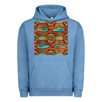 Native American Aztec Seamless Pattern 2 Urban Hoodie | Teevron