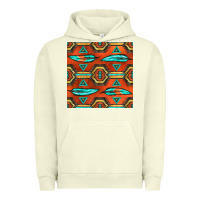 Pigment Pistachio native american aztec seamless pattern 2 Urban Hoodie - BundleAndBundleShop