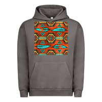 Pigment Tornado native american aztec seamless pattern 2 Urban Hoodie - BundleAndBundleShop