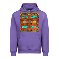 Tulip native american aztec seamless pattern 2 Urban Hoodie - BundleAndBundleShop