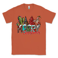 Copper Merry Christmas Classic Tee - CowhideDigitalArt