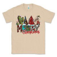 Mushroom Merry Christmas Classic Tee - CowhideDigitalArt