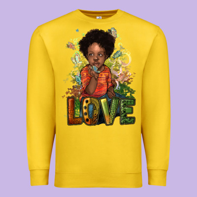 Black Are Boy Love Premium Sweatshirt Designed By Howdyjamesfarm