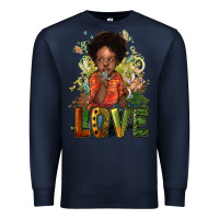Navy Black are boy love Premium Sweatshirt - HowdyJamesFarm