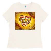 Bone rub some dirt on it softball Ladies Tee - Jasminsmagicworld