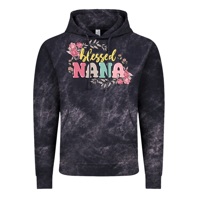 Blessed Nana Vintage Hoodie by MaliasSmallBusiness | Teevron