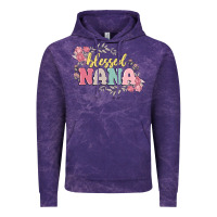 Cloud Purple blessed nana Vintage Hoodie - MaliasSmallBusiness