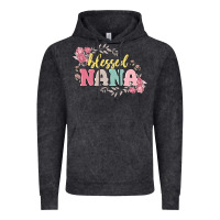 Vintage Black blessed nana Vintage Hoodie - MaliasSmallBusiness