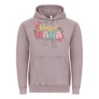 Vintage Zinc blessed nana Vintage Hoodie - MaliasSmallBusiness