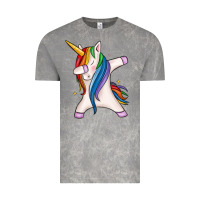 Cloud Rock dabbing unicorn Vintage Tee - MaliasSmallBusiness