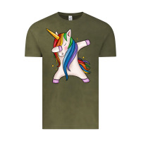 Dabbing Unicorn Vintage Tee | Teevron
